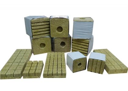 Hydroponic Growing Medium Rock Wool Cubes